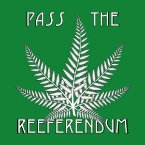 "Pass The Reeferendum" : Men's Tee Design